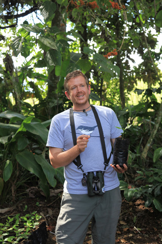 Ernesto Carman, Birdguide in Costa Rica